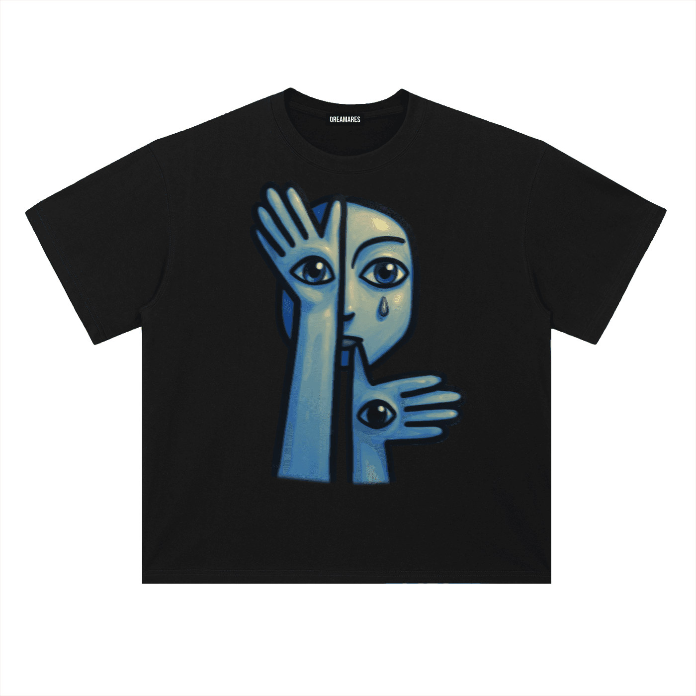 The Eye That Hides — oversized tee,