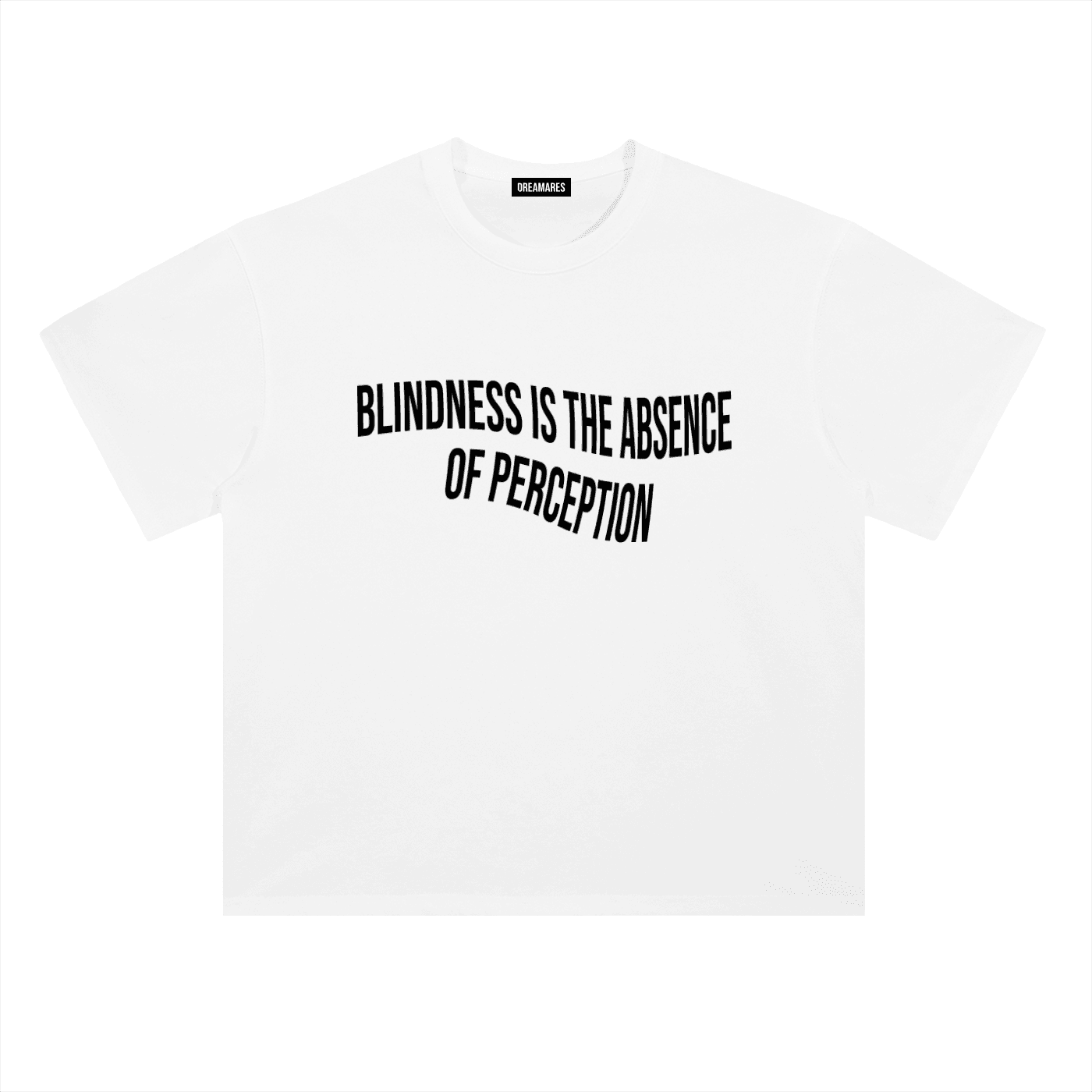 Absence of Perception — oversized tee,